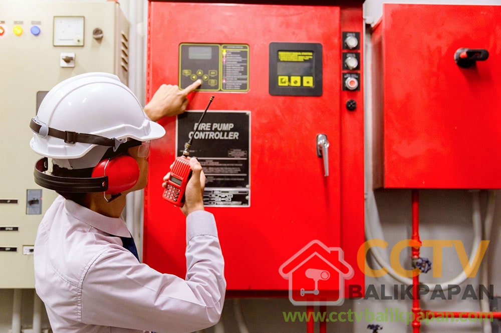 instalasi fire alarm system balikpapan kaltim