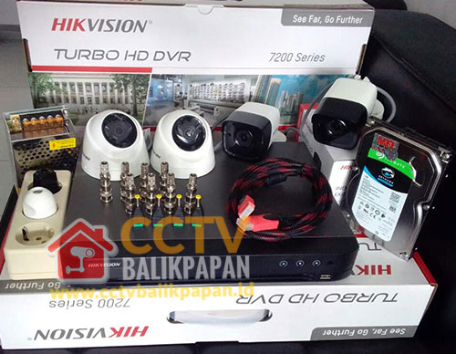 Paket 4 Kamera 5MP Hikvision Full HD - REAL 5 MP Bukan Lite